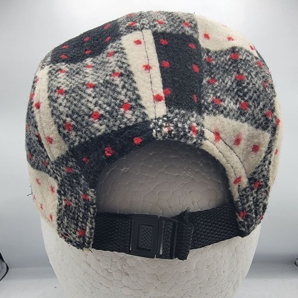 JonnyIV Plaid Wool Hat Winter Warm Adjustable Lightweight Casual Outdoors - Picture 3 of 11